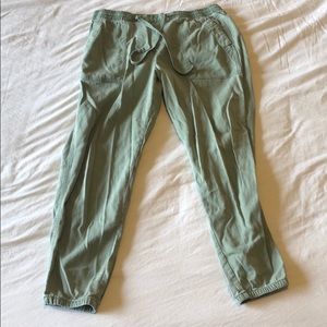 Gap Army Green Utility Jogger